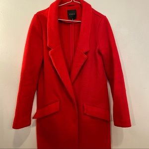 ✨Red Dynamite (faux) Wool Coat✨